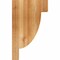 Ekena Millwork Alpine Rough Sawn Corbel, Western Red Cedar, 4"W x 12"D x 20"H COR04X12X20ALP00RWR - alternate 2